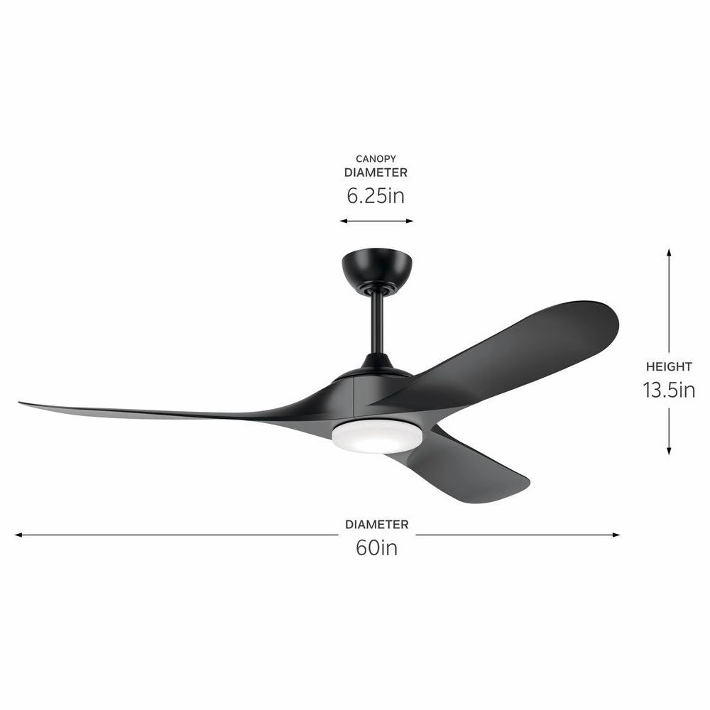 Mylo 60" Weather  Ceiling Fan