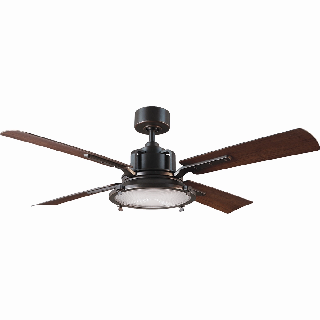 Nautilus Indoor/Outdoor 4-Blade 56" Smart Ceiling Fan with LED Light Kit and Remote Control