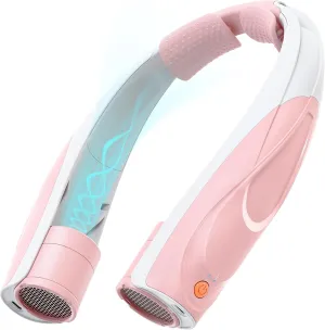 Neck Fan, AI 6 Speeds Powerful Portable Fan, 6000mAh Long-Lasting Battery Faster Cooling, USB-C Rechargeable, Ultra-Quiet, Hands-Free, 360 Airflow, Personal Fan for Women Men Office Travel Outdoor Neck fan for hands-free comfort