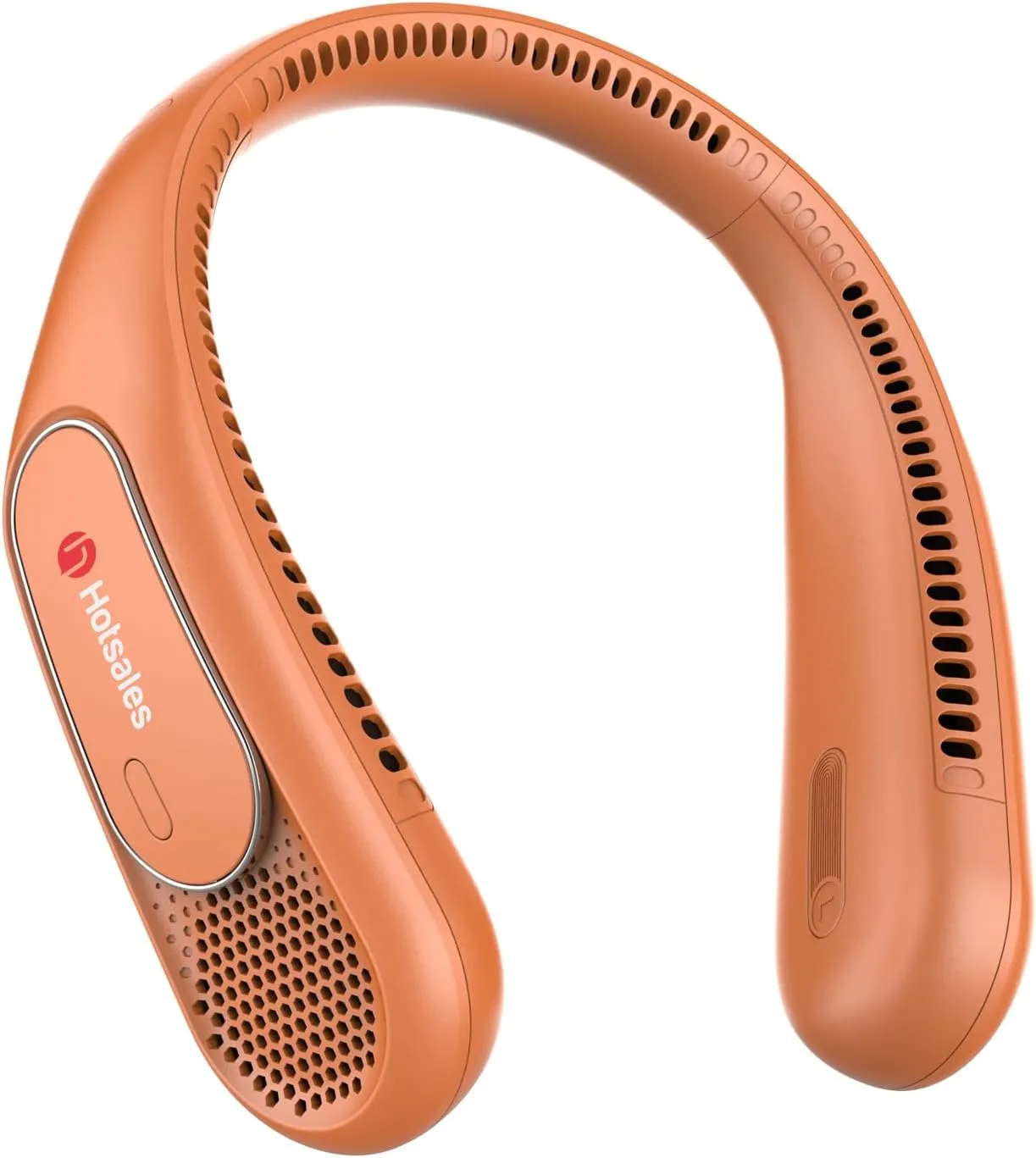 Neck Fan, Hands Free Bladeless Neck Fans Portable Rechargeable, 6000 mAh Battery Operated Wearable Personal Fan, Cooling Neck Fan, 3 Speeds, USB Fan Gifts for Men, Women, Travel, Outdoor Fan with safety blade design
