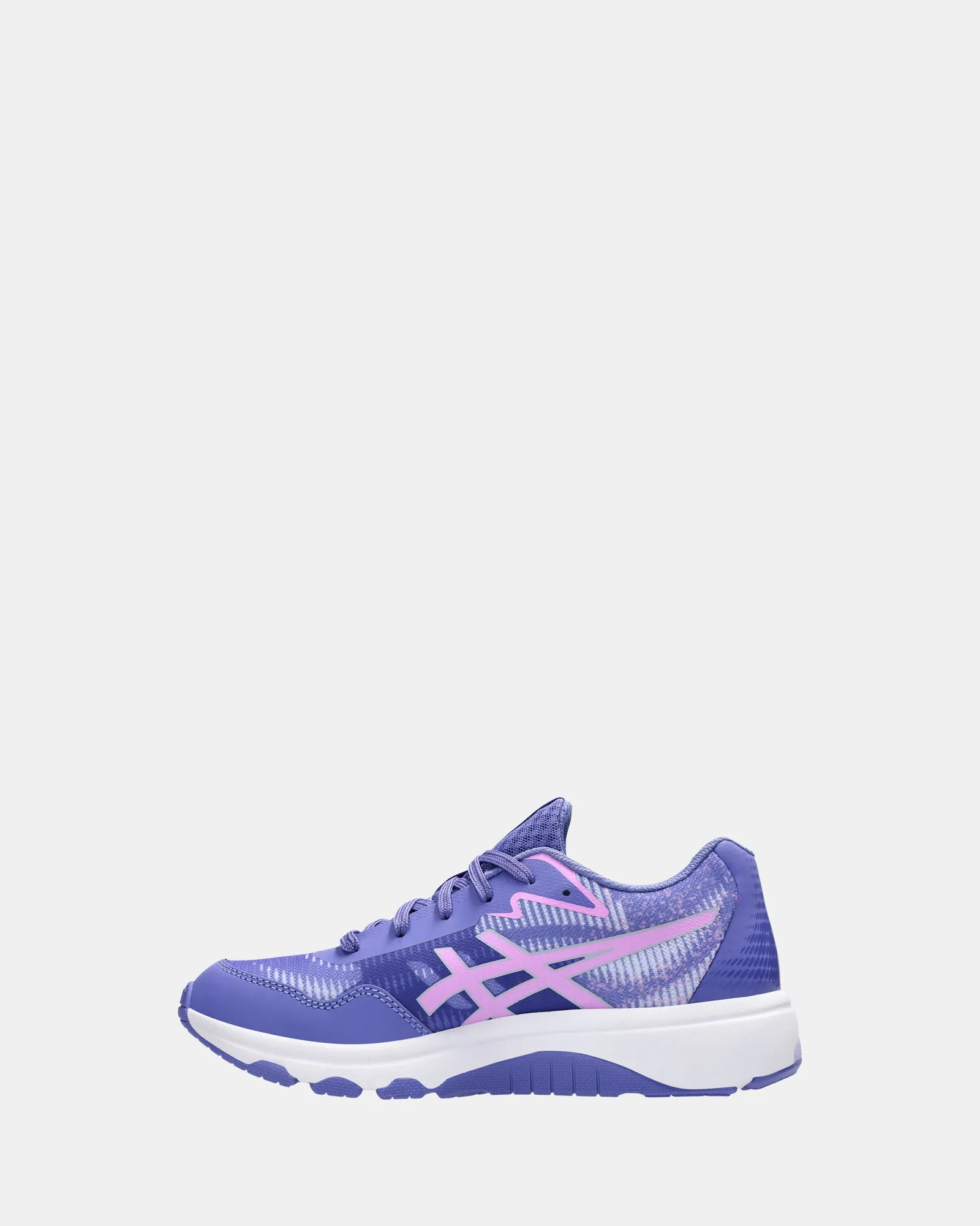 Netburner Pro 4 Grade School Blue Violet/Lavender Glow Asics Shoes