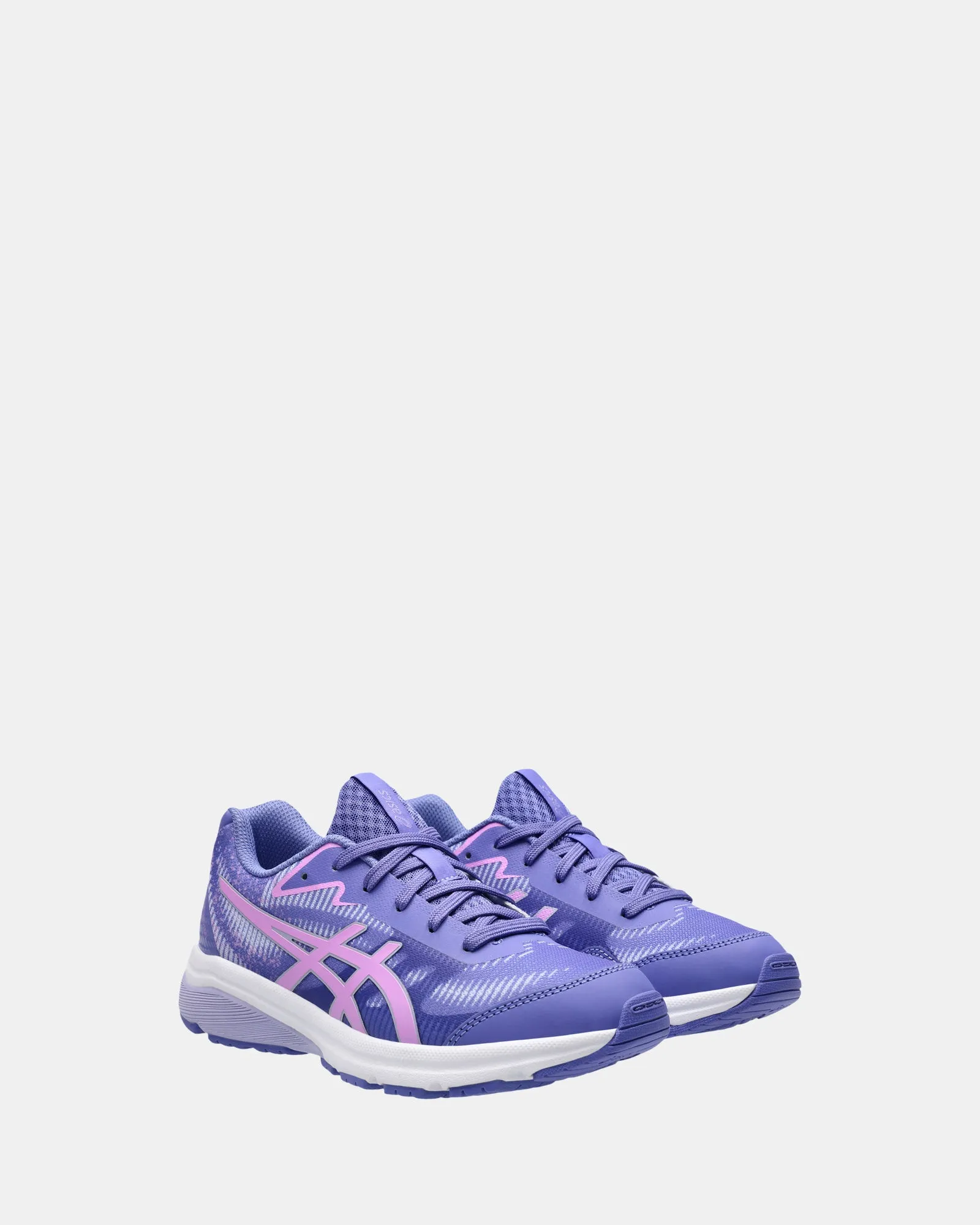 Netburner Pro 4 Grade School Blue Violet/Lavender Glow Asics Shoes