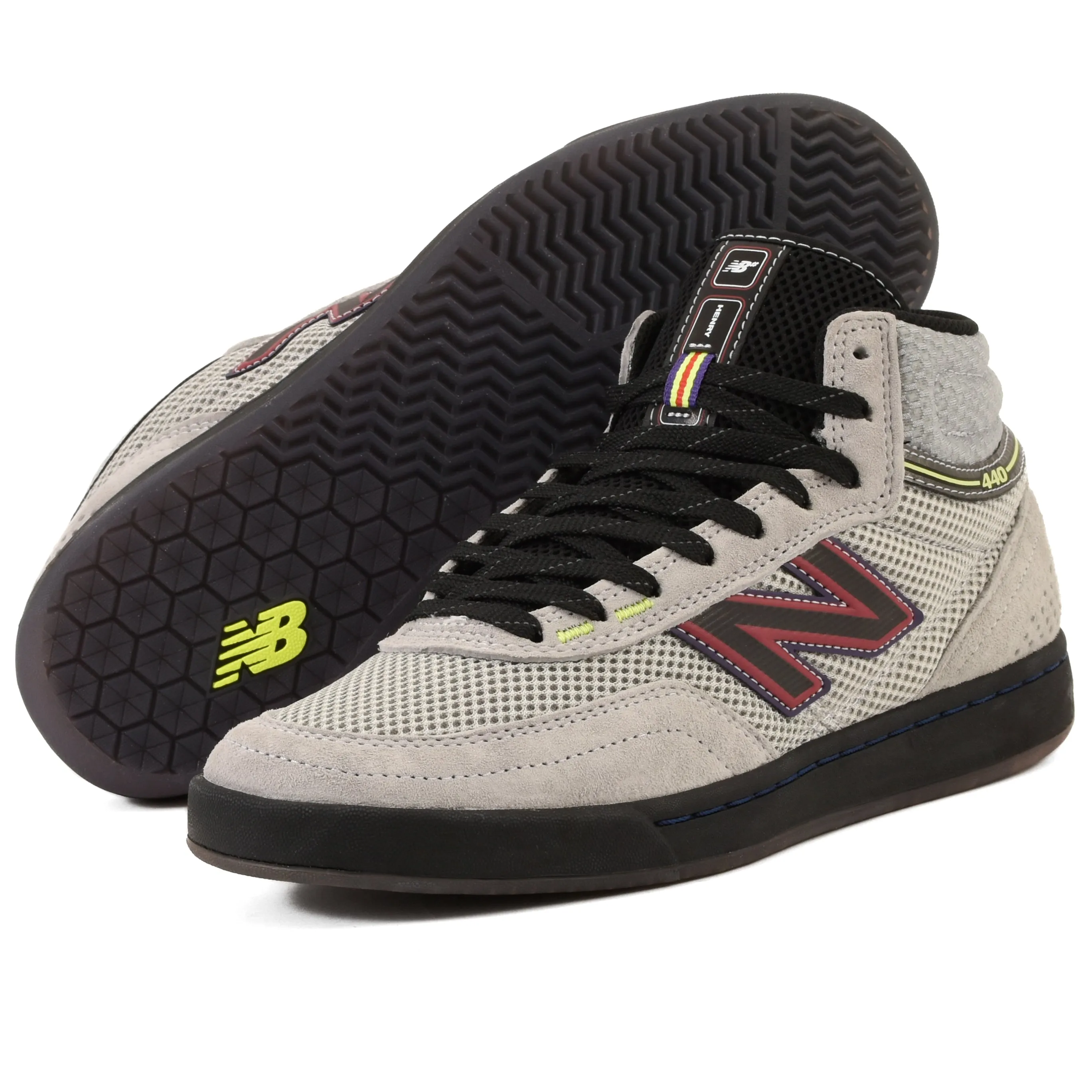 New Balance - 440 High V2 HJ2 (Grey/Purple) New Balance Shoes