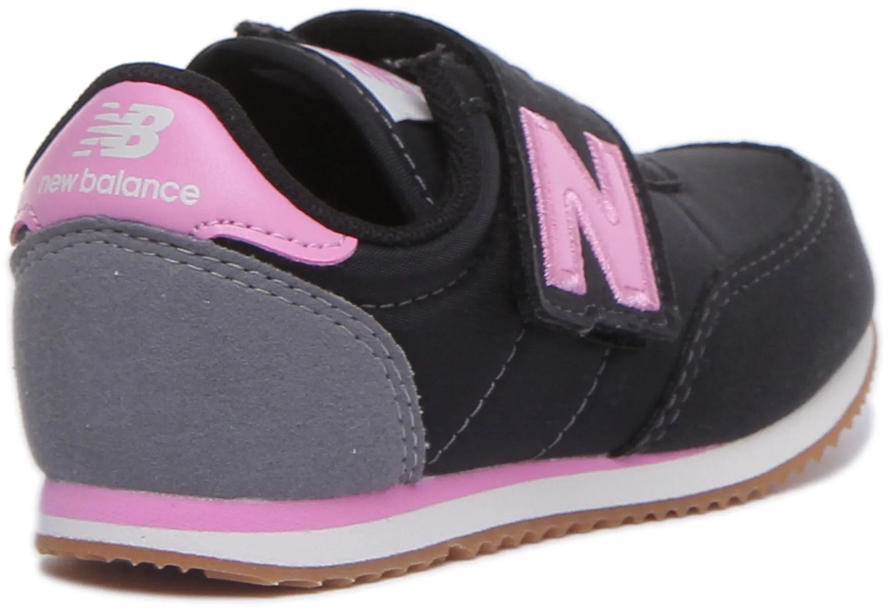 New Balance Iv720Ug In Black Pink For Kids Shoes New Balance
