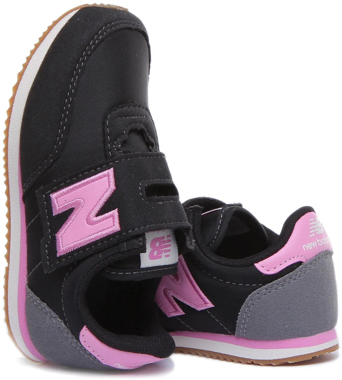 New Balance Iv720Ug In Black Pink For Kids Shoes New Balance