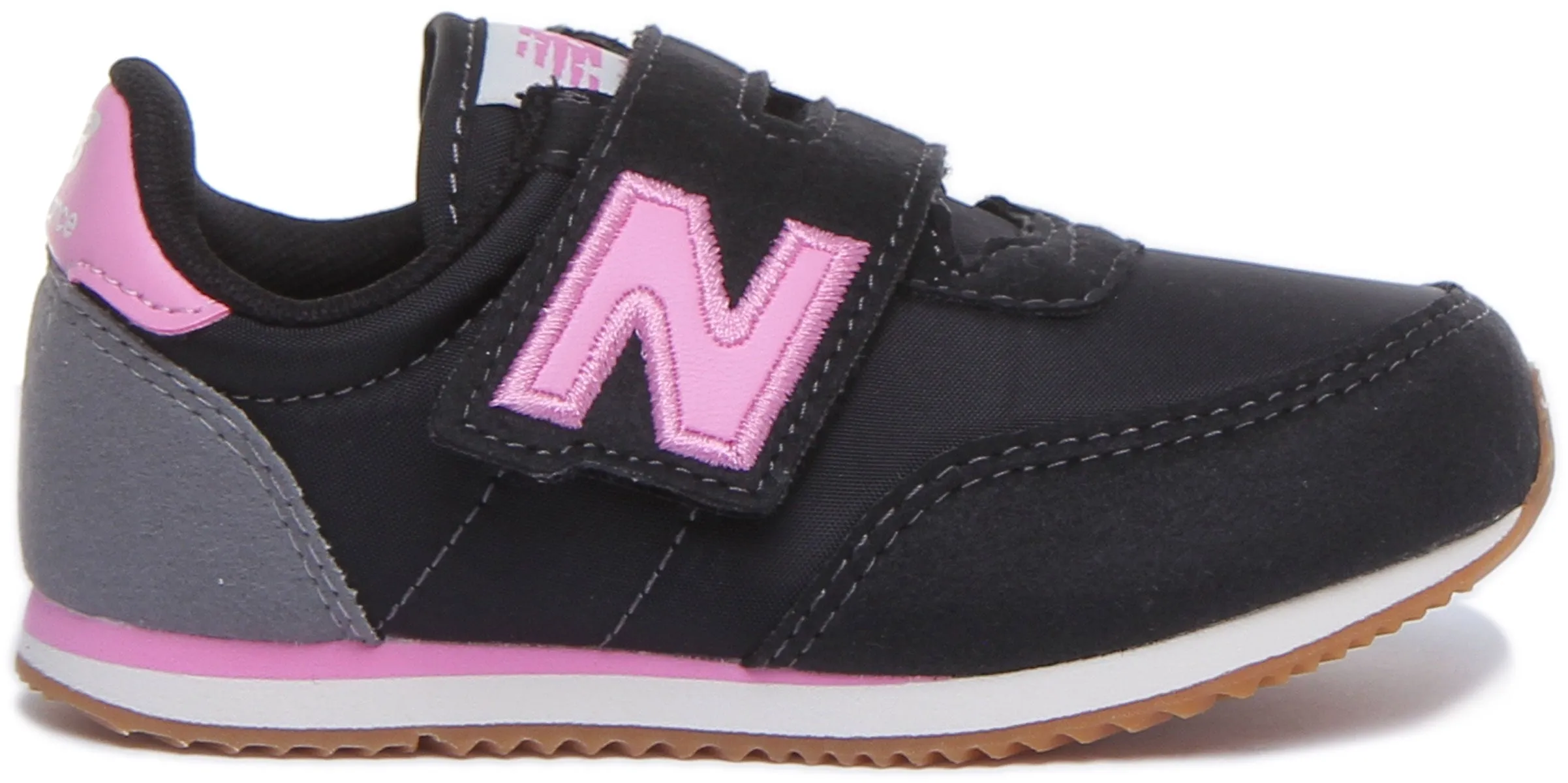 New Balance Iv720Ug In Black Pink For Kids Shoes New Balance