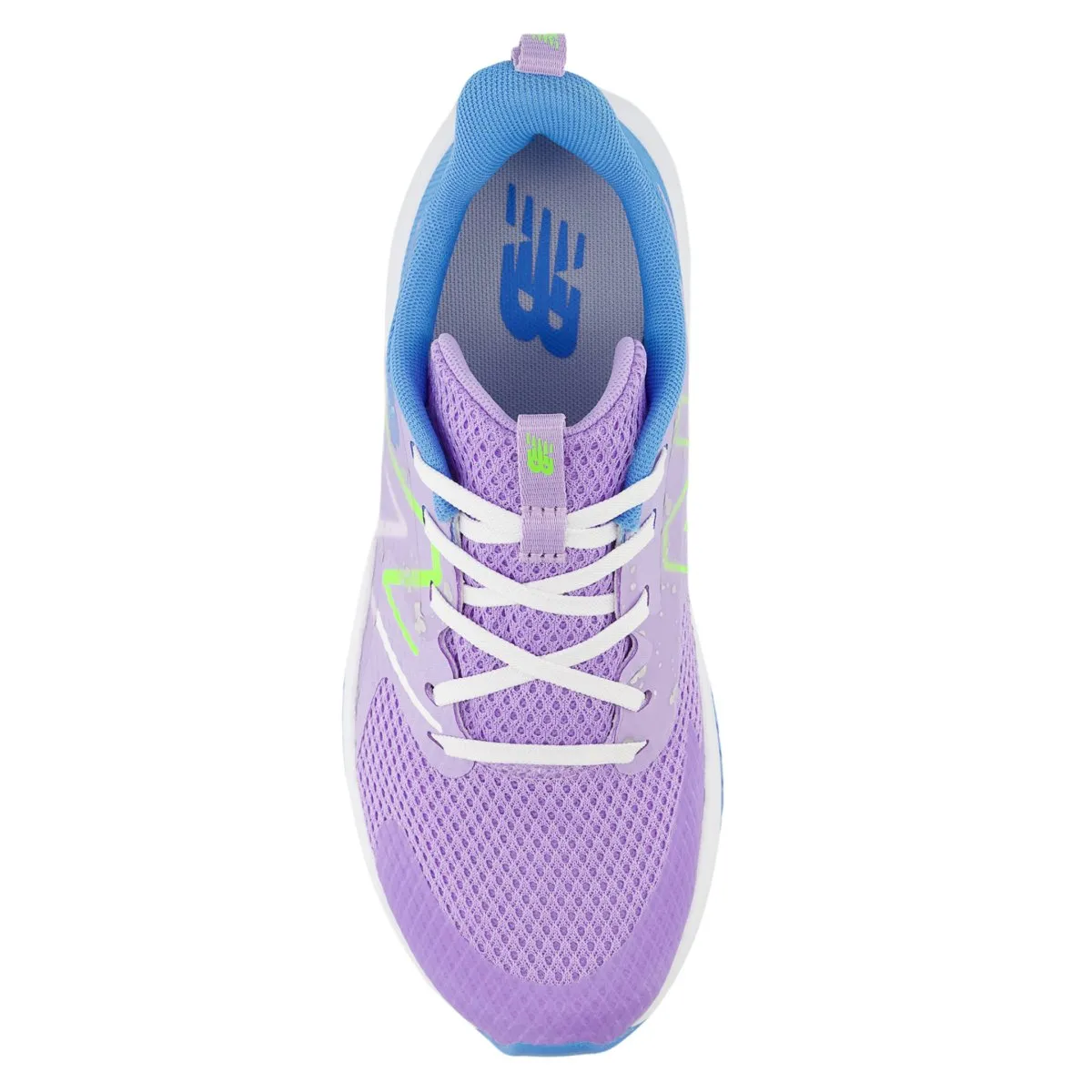 New Balance Kid's (Grade School) GKRAVHG2 Lilac Glow/Sky Blue/Pixel Green New Balance Shoes