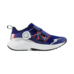 New Balance Kid's (Preschool) DynaSoft Reveal v4 BOA PTRVLAM4 Inkwell/Team Red/Silver Metallic New Balance Shoes
