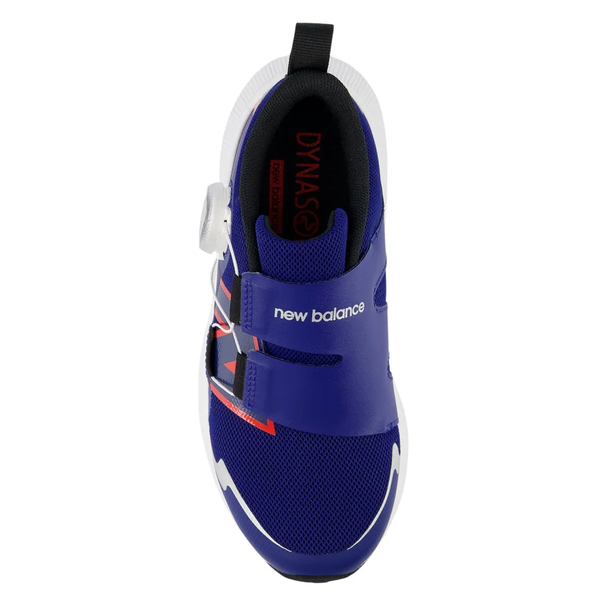 New Balance Kid's (Preschool) DynaSoft Reveal v4 BOA PTRVLAM4 Inkwell/Team Red/Silver Metallic New Balance Shoes