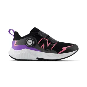 New Balance Kid's (Preschool) DynaSoft Reveal v4 BOA PTRVLBC4 Black/Signal Pink/Violet Crush New Balance Shoes