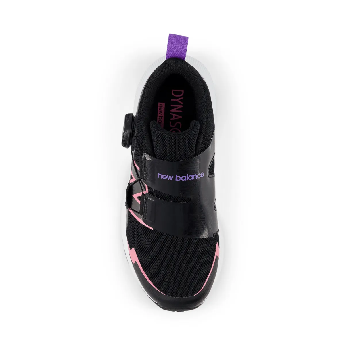 New Balance Kid's (Preschool) DynaSoft Reveal v4 BOA PTRVLBC4 Black/Signal Pink/Violet Crush New Balance Shoes
