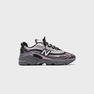 New Balance M1000 - Metallic Silver / Dark Ice Wine / Black