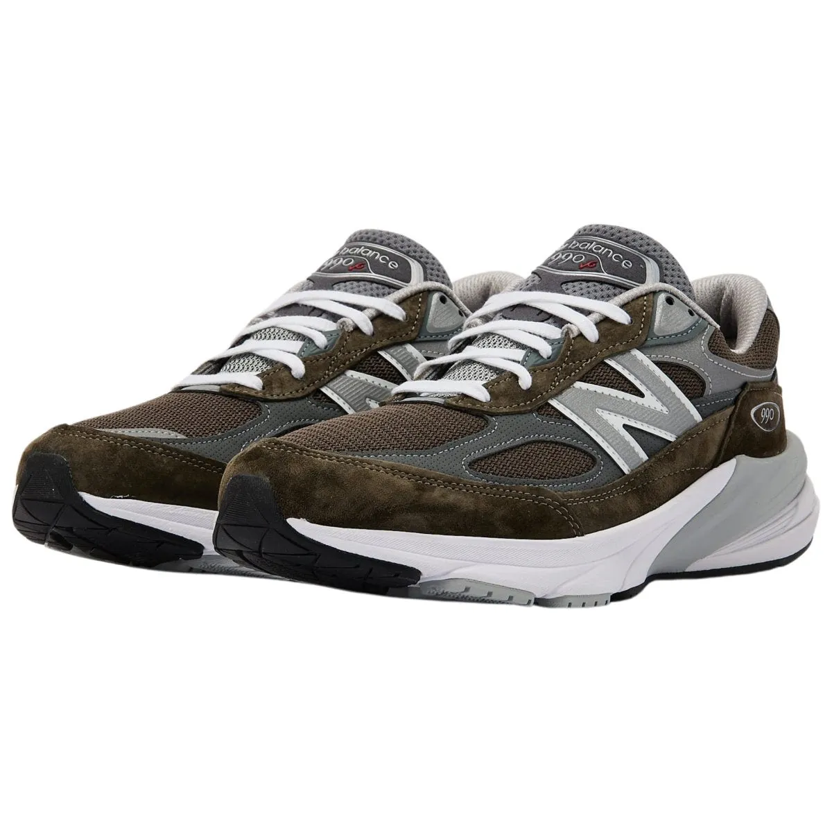 New Balance Men's U990OG6 Olive Suede New Balance Shoes