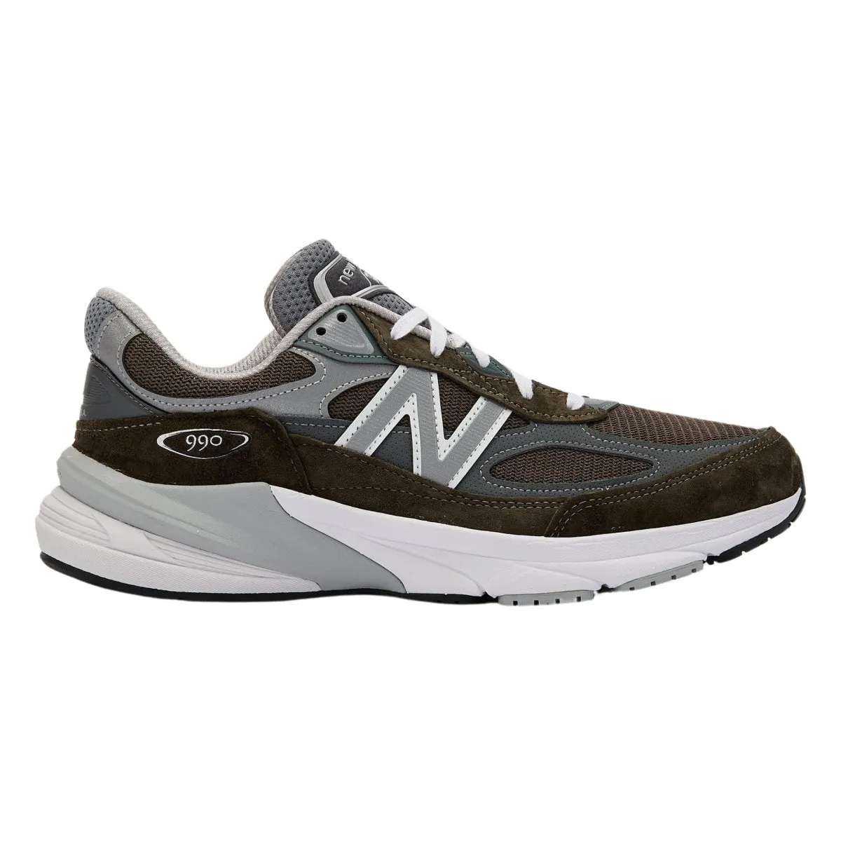 New Balance Men's U990OG6 Olive Suede New Balance Shoes