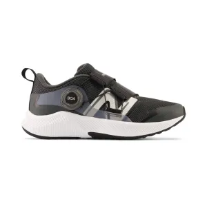 New Balance PS (Preschool) PTRVLBK4 Black/Silver New Balance Shoes
