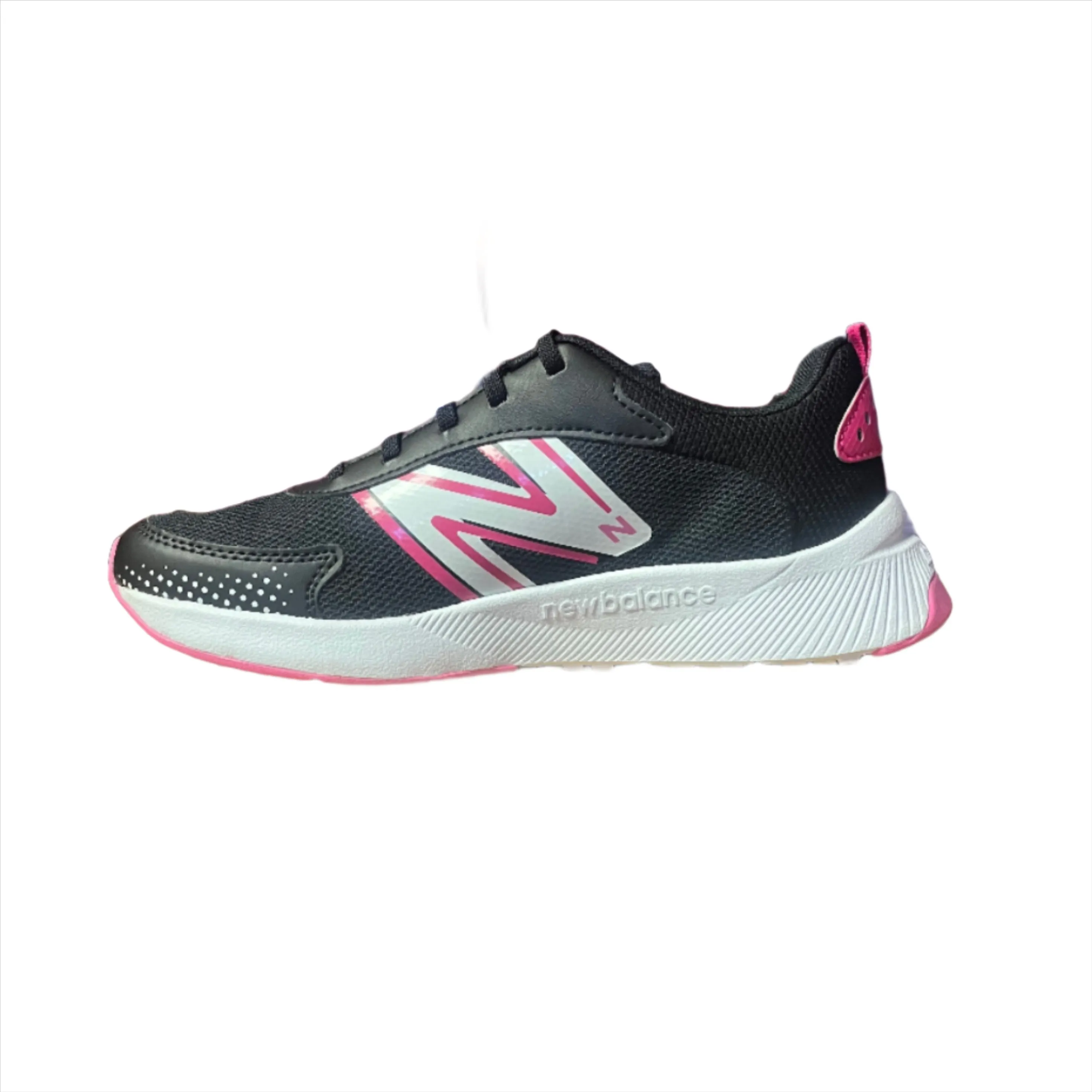 New Balance Shoes Kid's Dynasoft 545 Black/Carnival Pink (3.5Y-5Y)