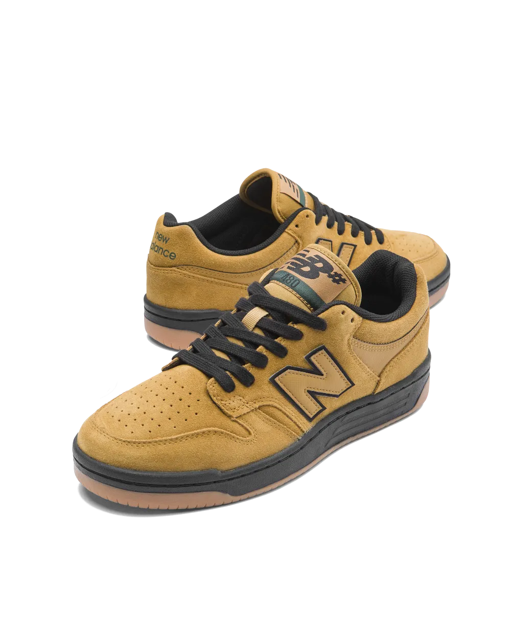 New Balance Sneakers Numeric 480 Shoes in Tobacco & Black