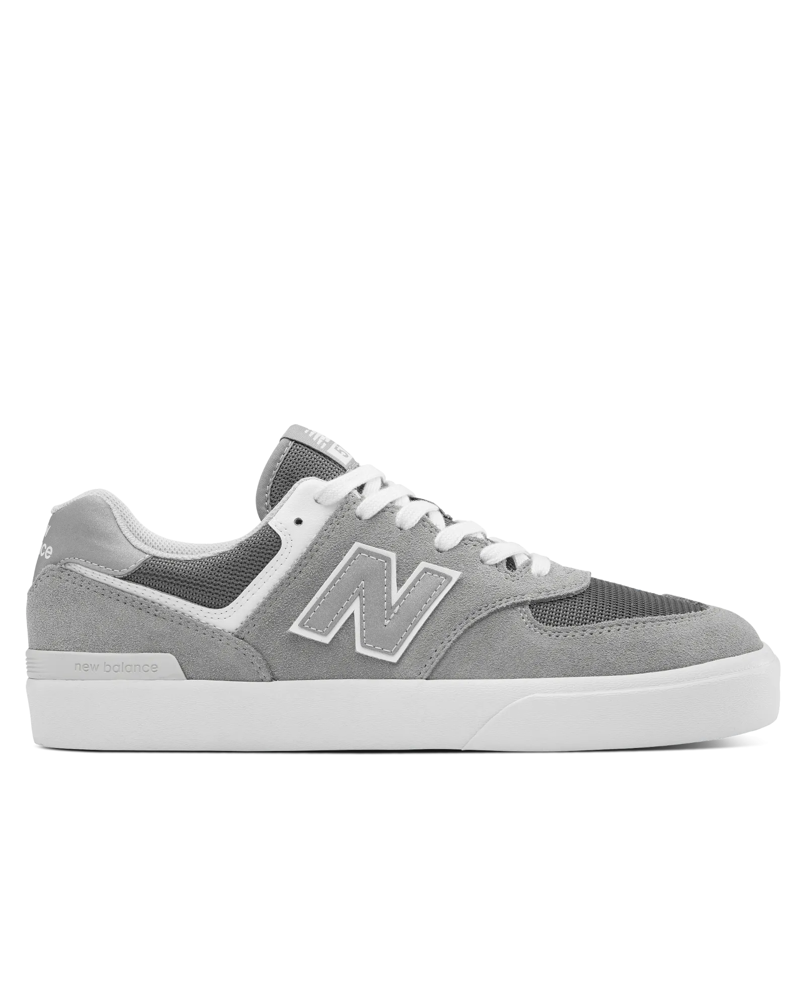 New Balance Sneakers Numeric 574 Vulcanized Shoes in Grey & White