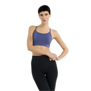 New Balance Women's Sport Essential Yoga Light Support Bra in DRE SS25 Shoes_New-Balance