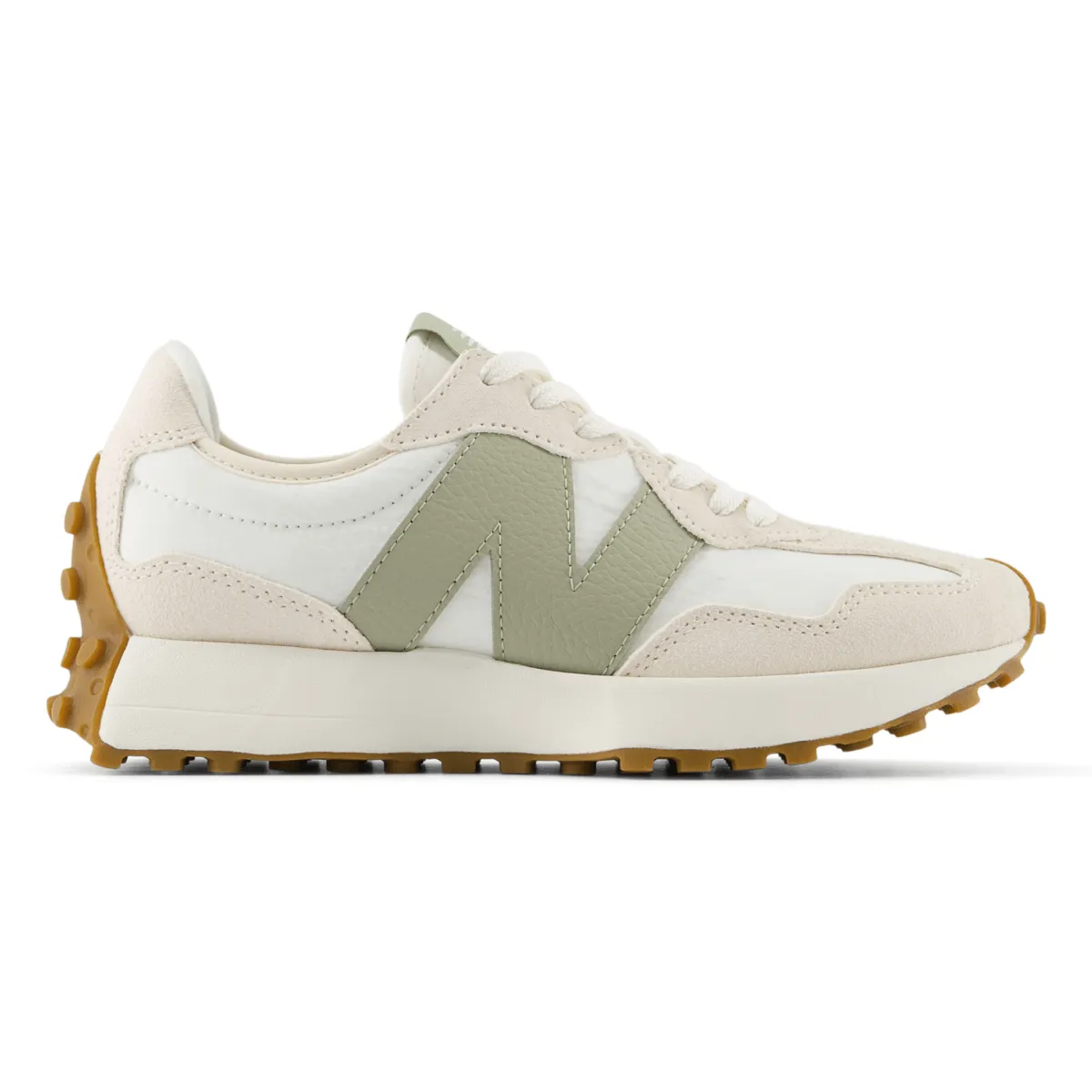New Balance Women's WS327FTB Linen/Sea Salt/Olivine New Balance Shoes