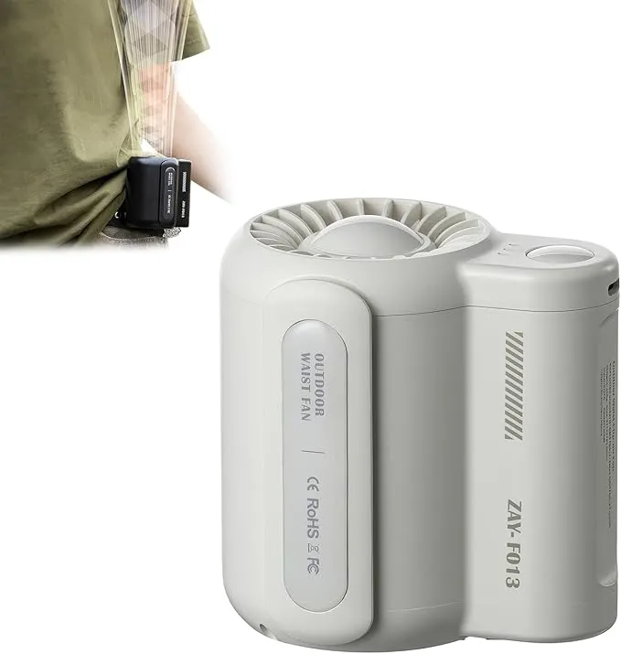 New Waist Fan  Hands-Free Cooling