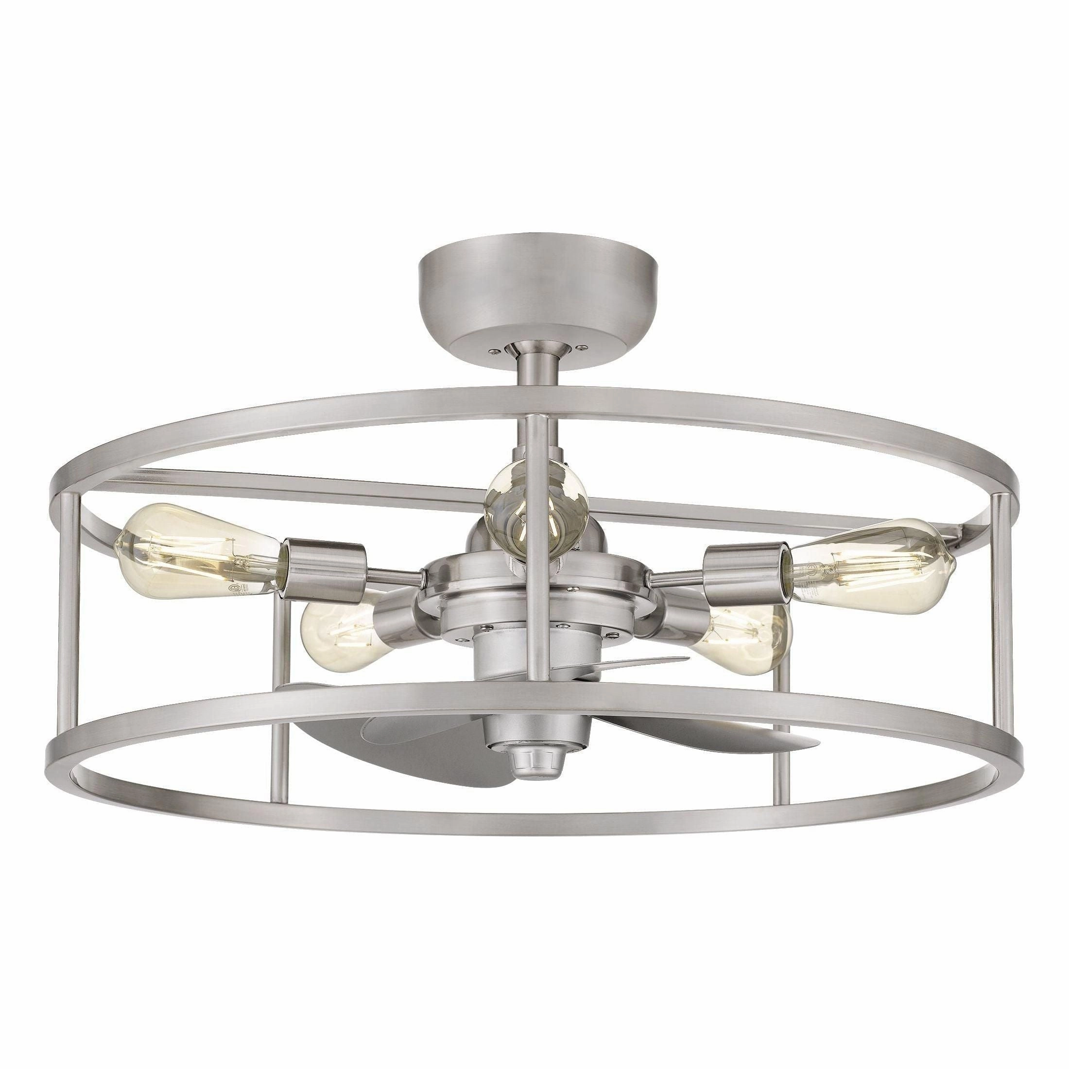 New Harbor Fandelier quiet ceiling fans with remote control