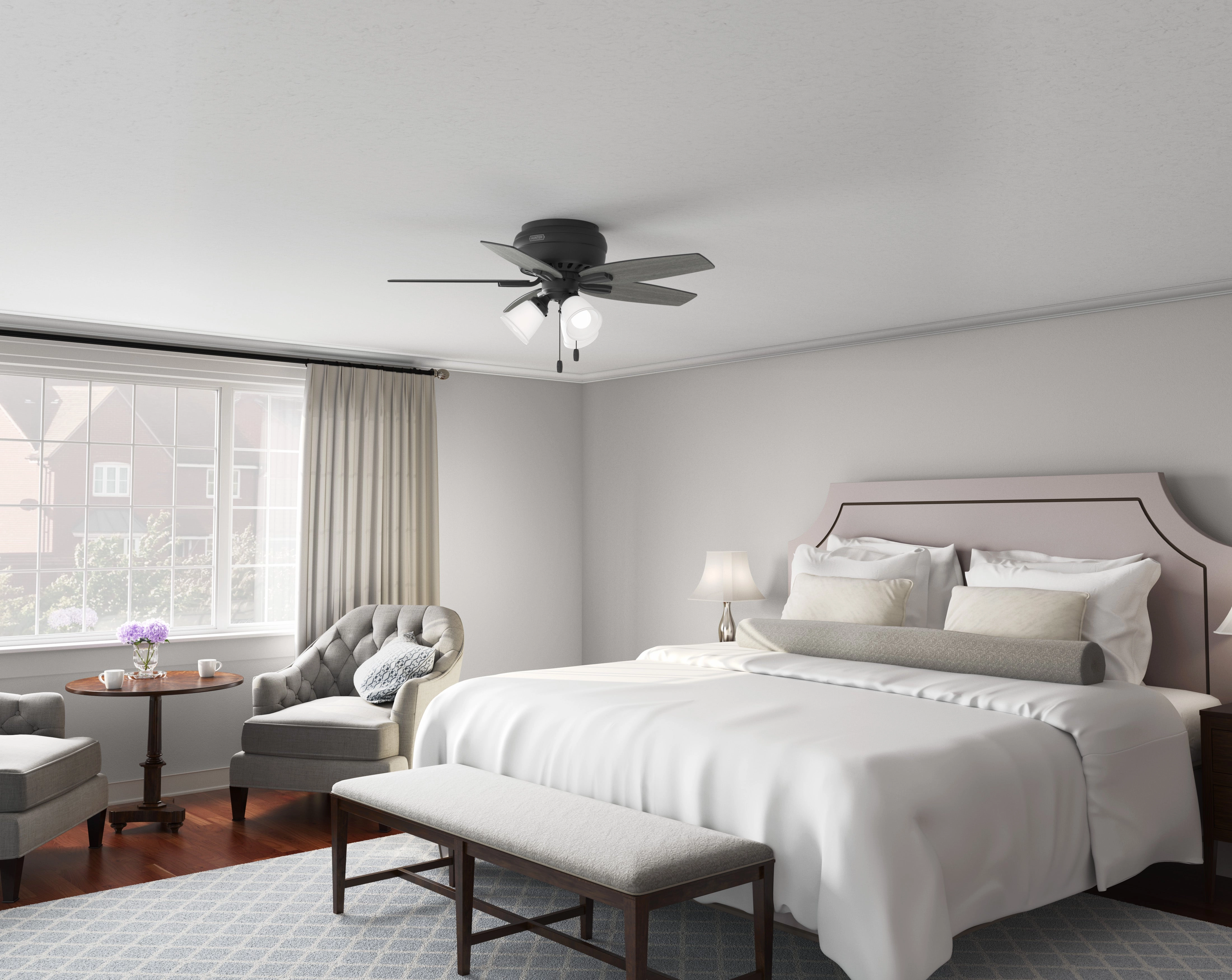 Newsome 42"Ceiling Fan Matte Black