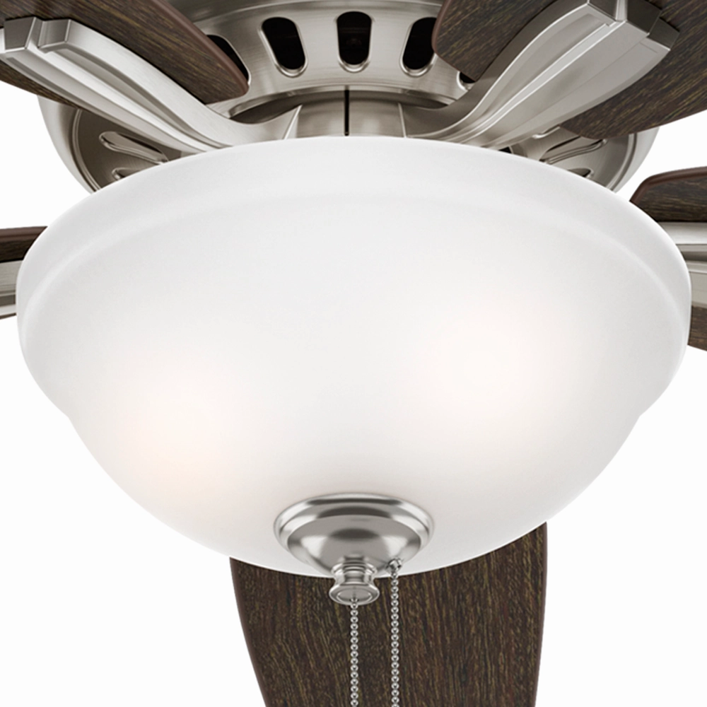 Newsome 52"Ceiling Fan Brushed Nickel