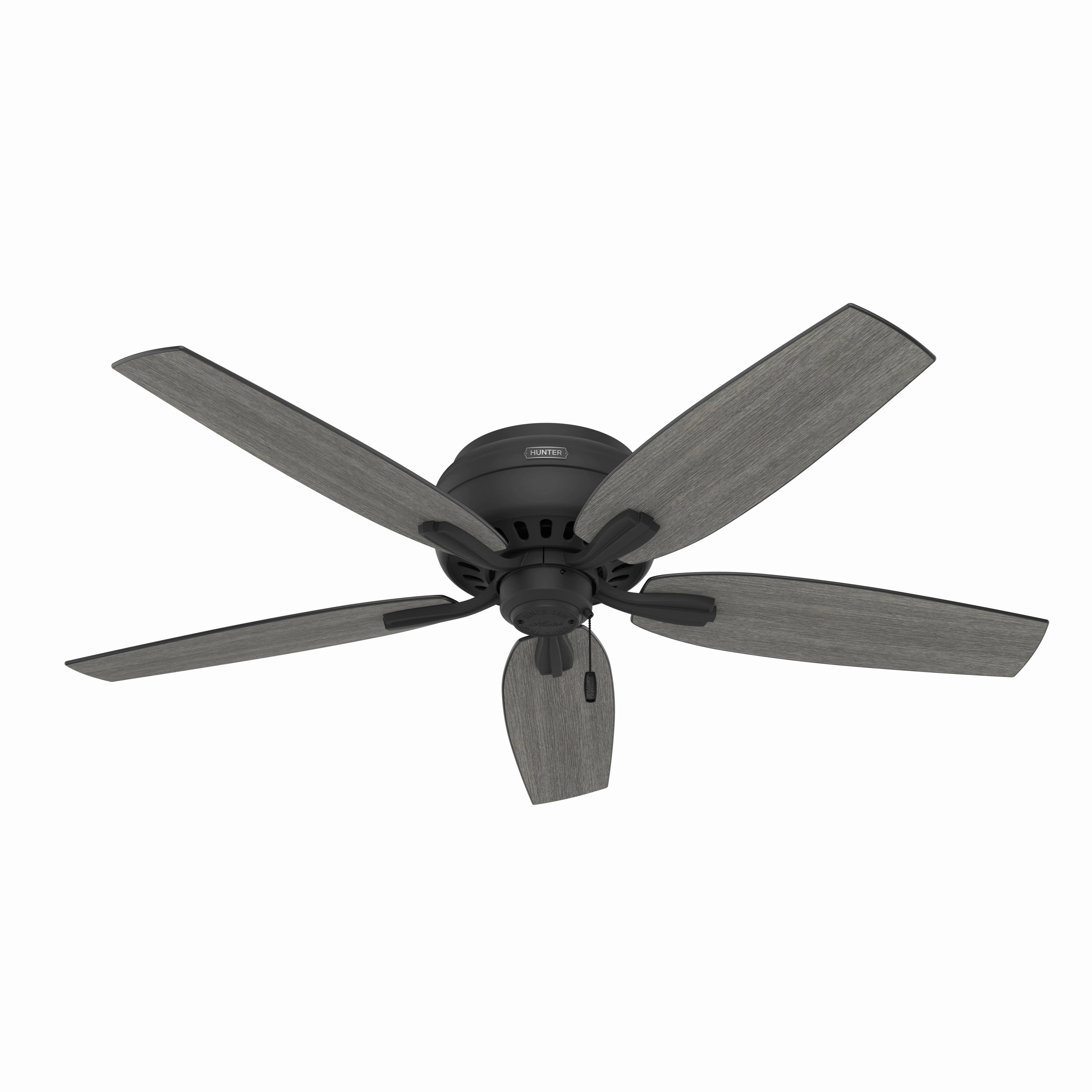 Newsome 52"Ceiling Fan Matte Black