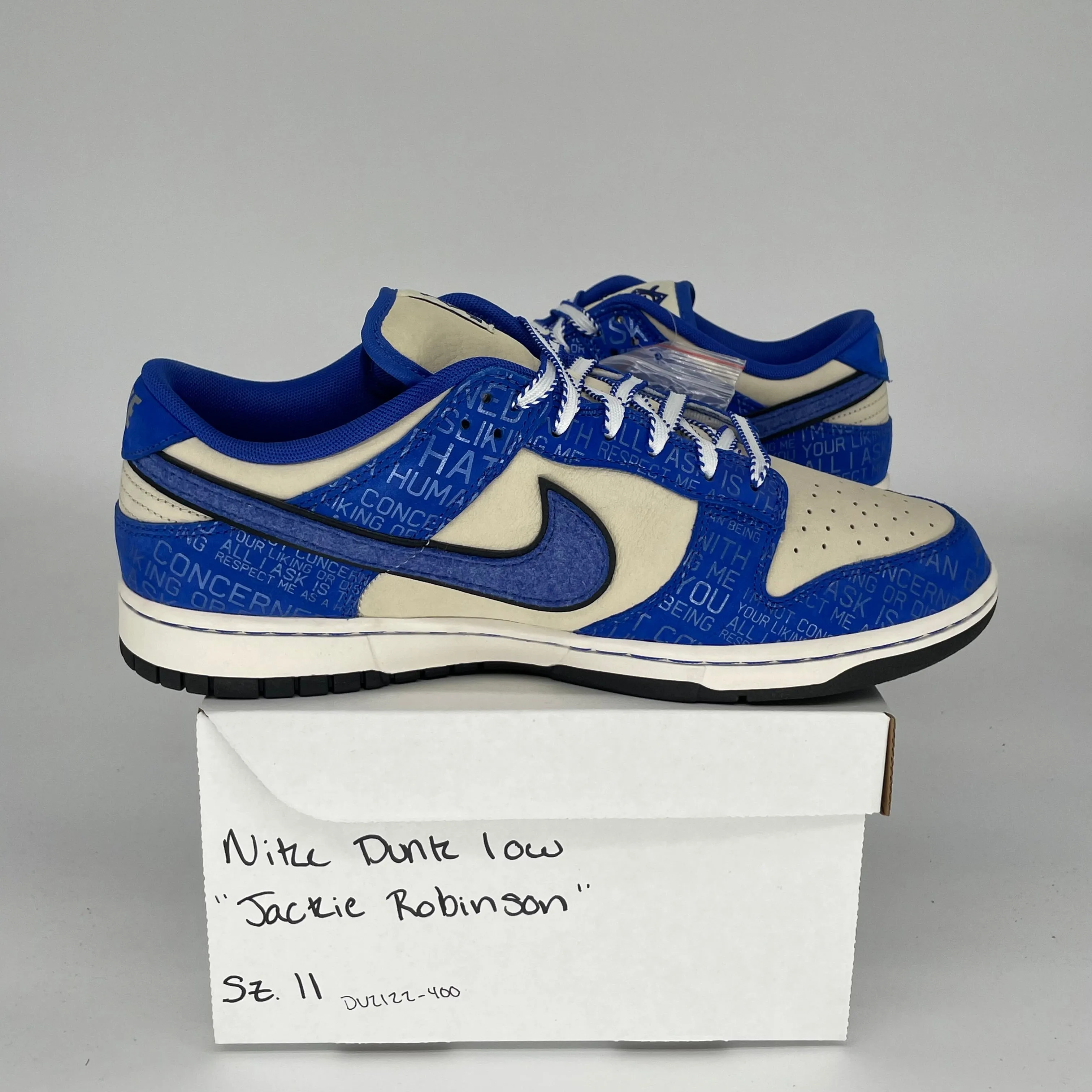 NIKE DUNK LOW JACKIE ROBINSON SIZE 11 DV2122-400