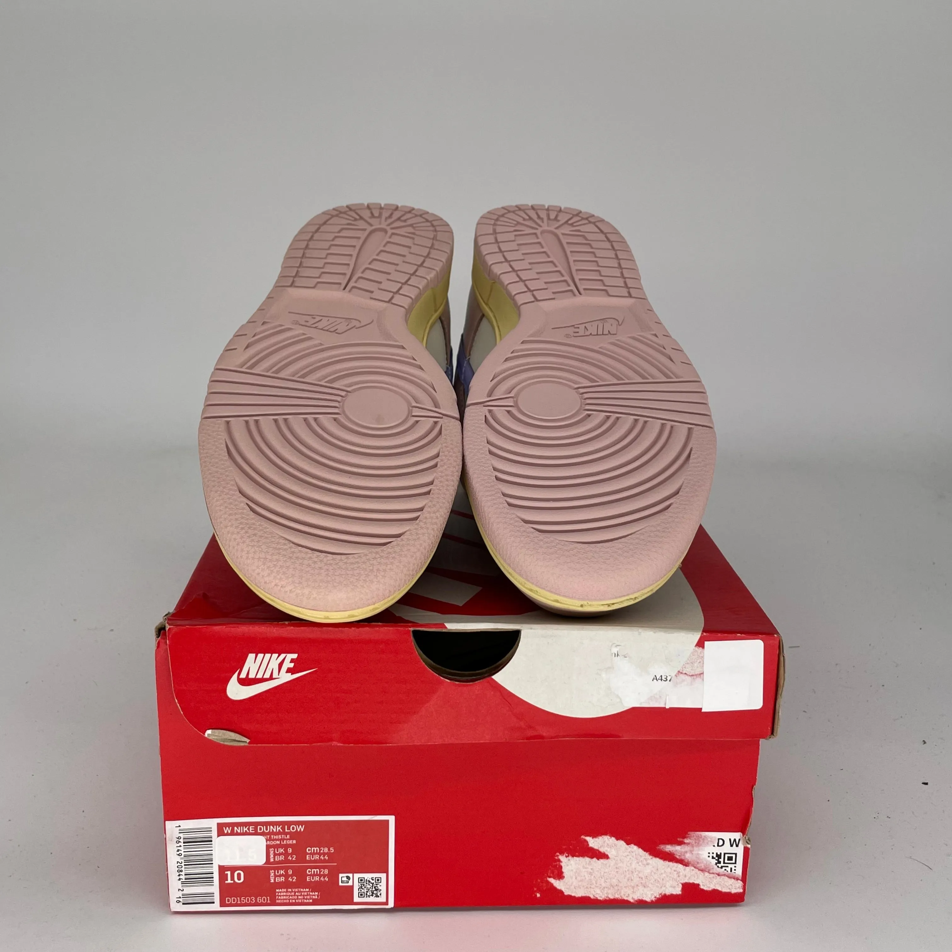 NIKE DUNK LOW PINK OXFORD W SIZE 10/11.5W DD1503-601
