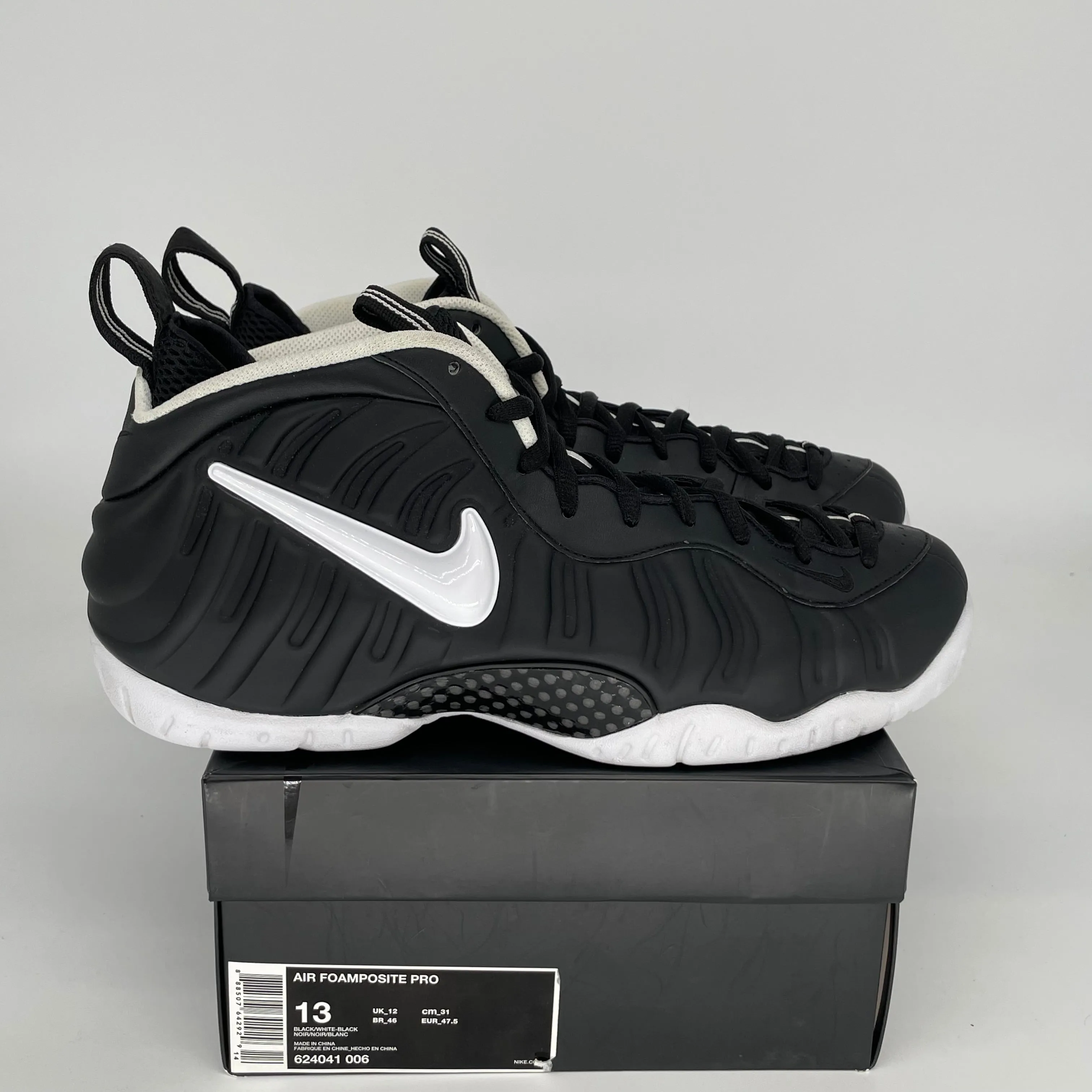 NIKE FOAMPOSITE PRO DR DOOM SIZE 13 624041-006