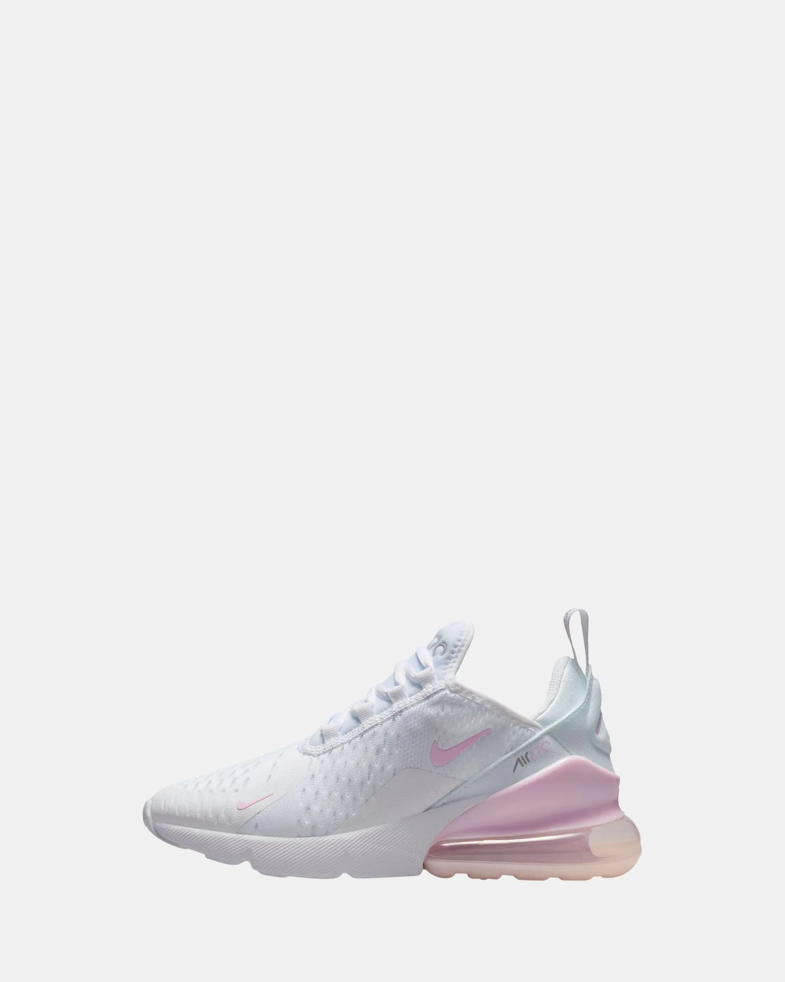 Nike Kids' Shoes Air Max 270 Grade School White/Pink Foam/Smoke Grey