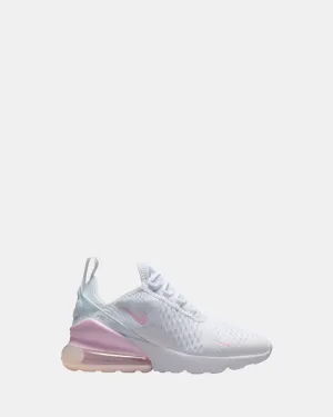 Nike Kids' Shoes Air Max 270 Grade School White/Pink Foam/Smoke Grey