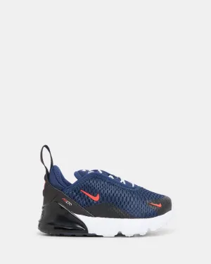 Nike Kids' Shoes Air Max 270 Infant Midnight Navy/Red/Black/White