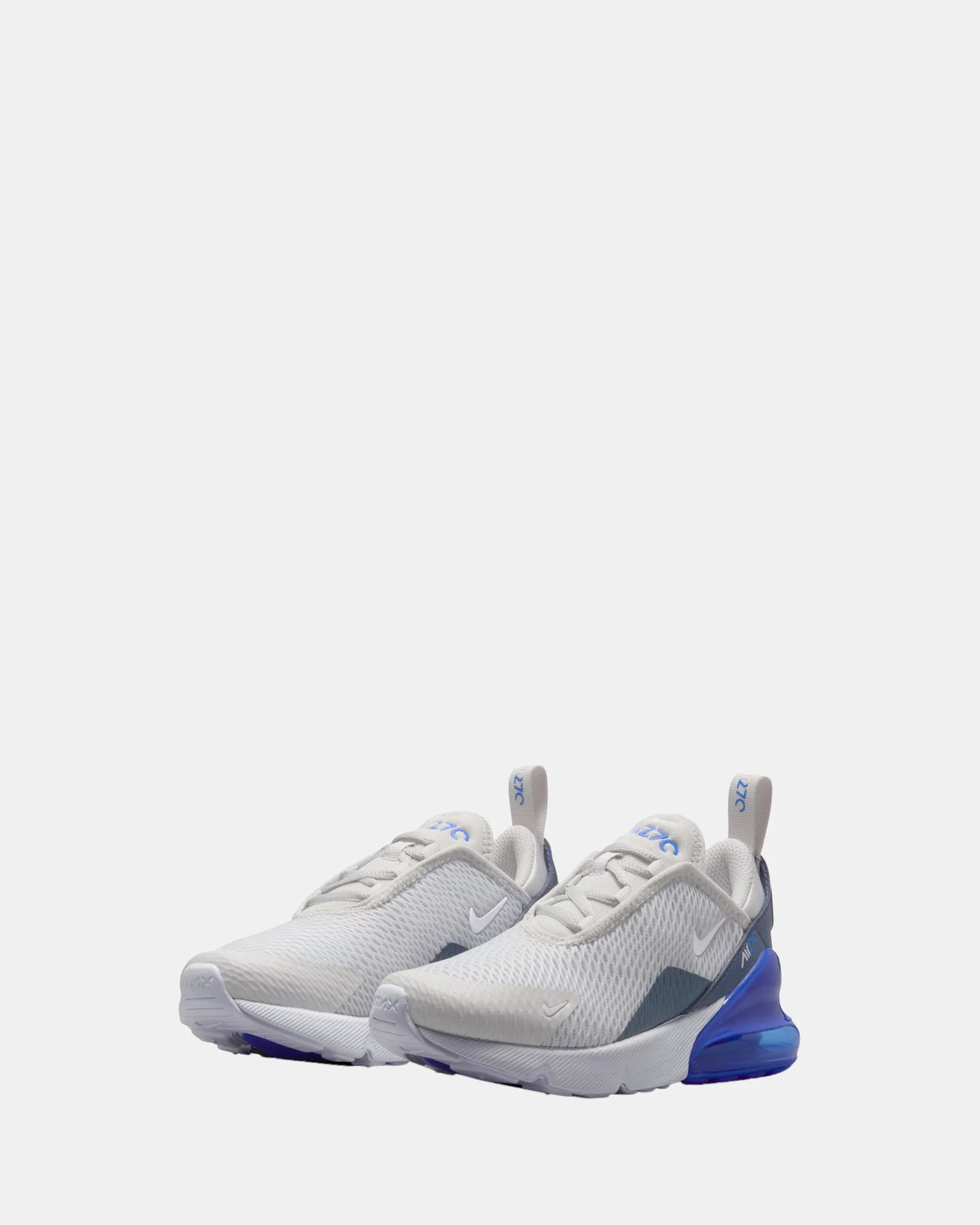 Nike Kids' Shoes Air Max 270 Pre School Vast Grey/White/Hyper Royal