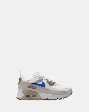 Nike Kids' Shoes Air Max 90 Easyon Pre-School White/Racer Blue/College Grey