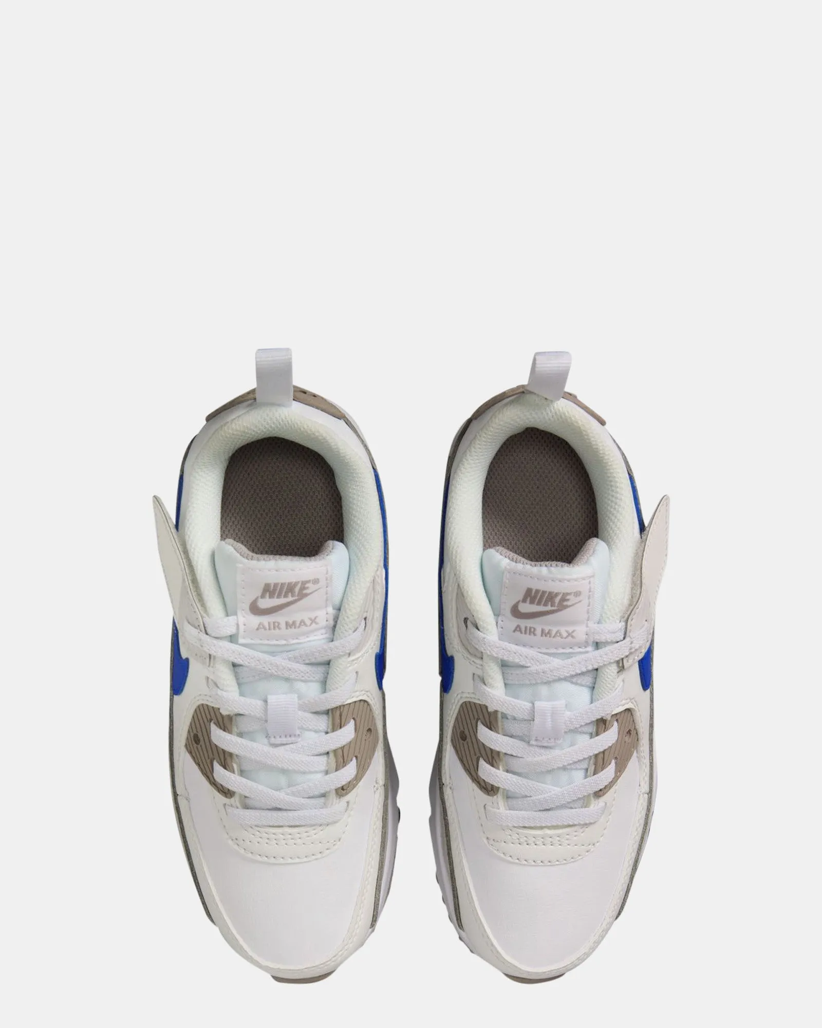 Nike Kids' Shoes Air Max 90 Easyon Pre-School White/Racer Blue/College Grey