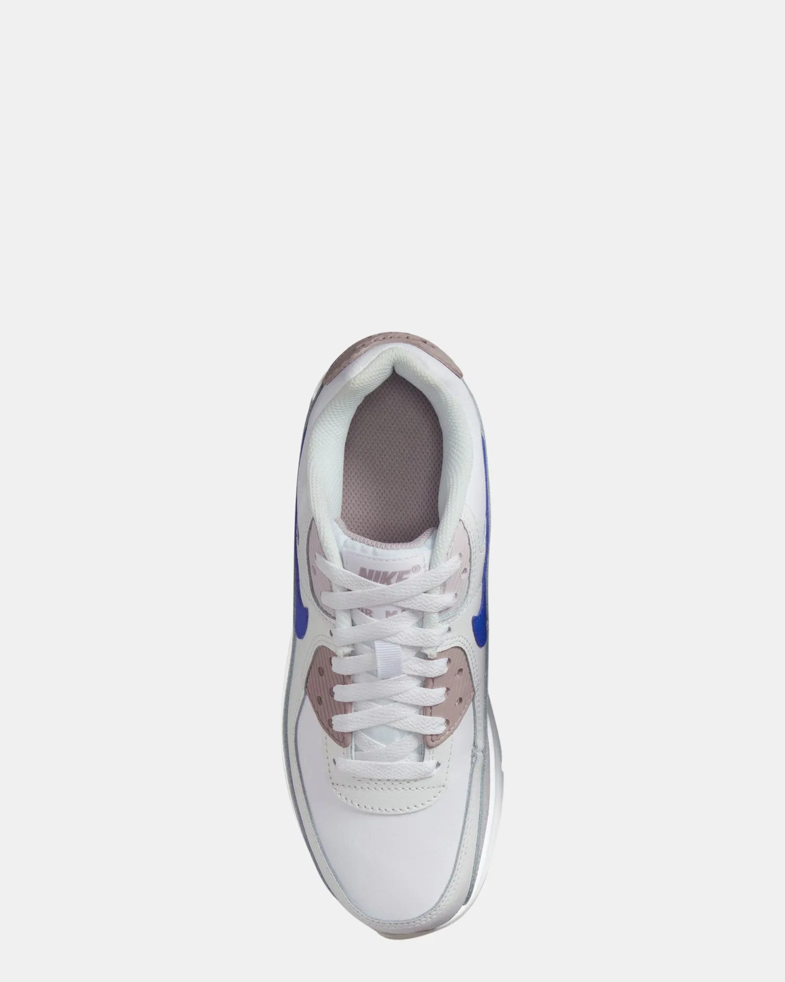 Nike Kids' Shoes Air Max 90 Grade School White/Racer Blue/College Grey