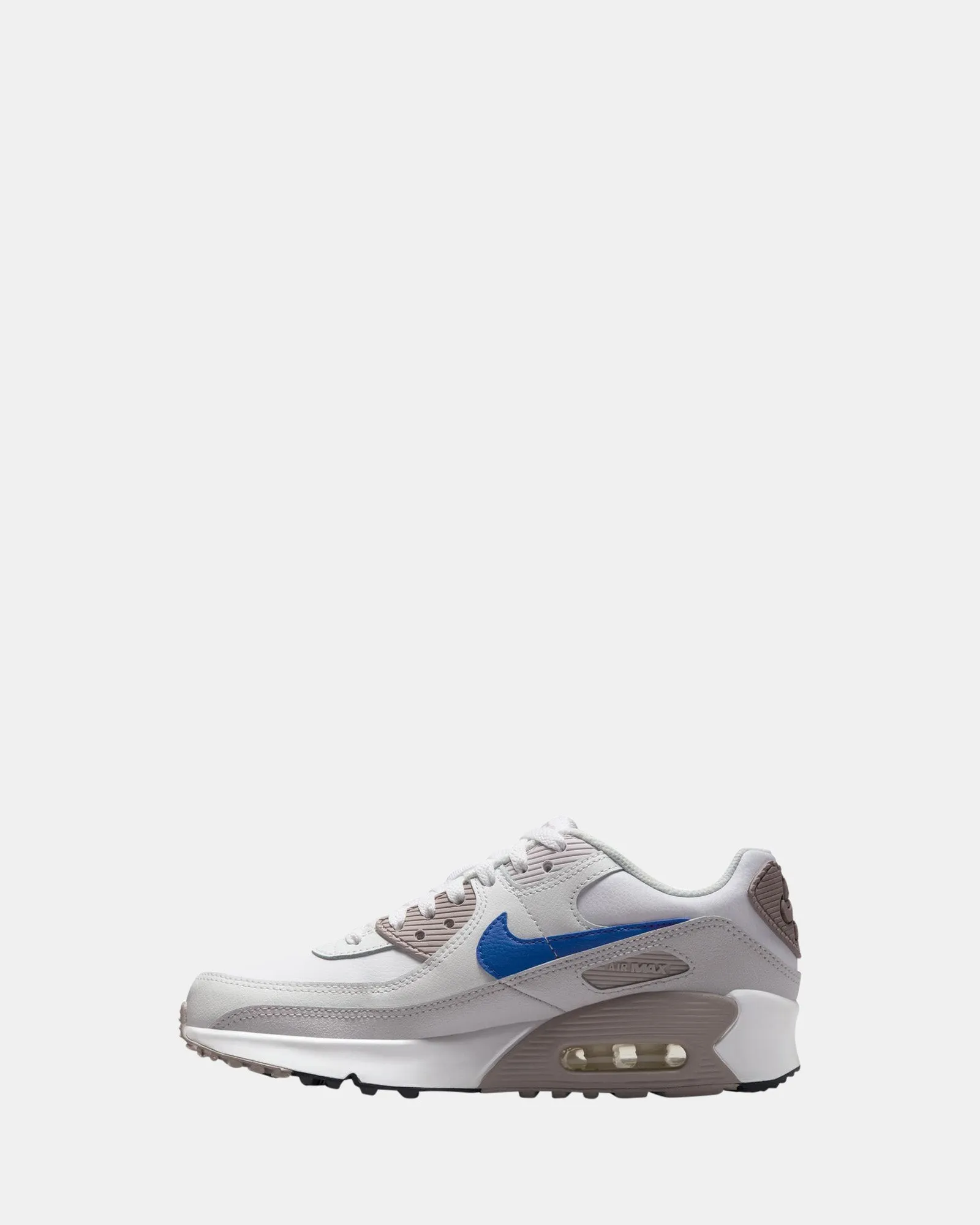 Nike Kids' Shoes Air Max 90 Grade School White/Racer Blue/College Grey