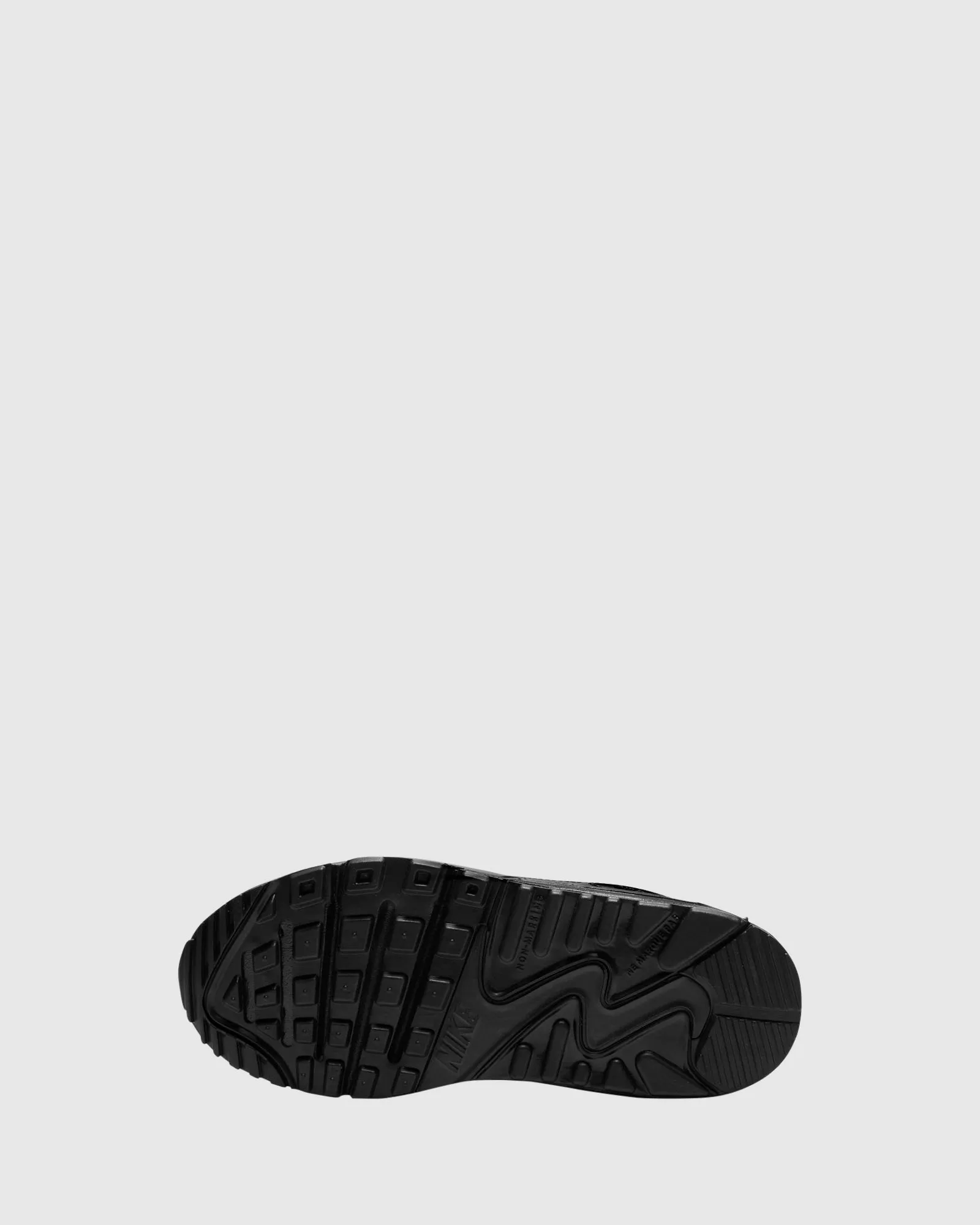 Nike Kids' Shoes Air Max 90 Leather Pre School Black/Black