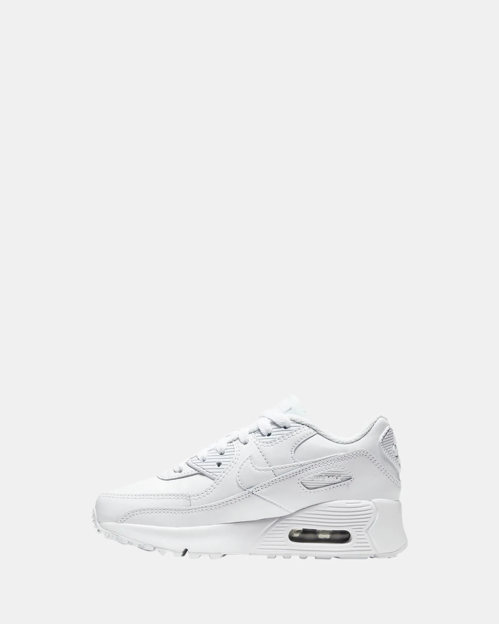 Nike Kids' Shoes Air Max 90 Leather Pre School White/White