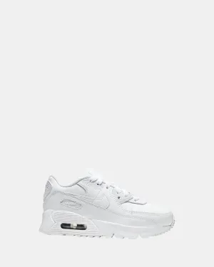 Nike Kids' Shoes Air Max 90 Leather Pre School White/White