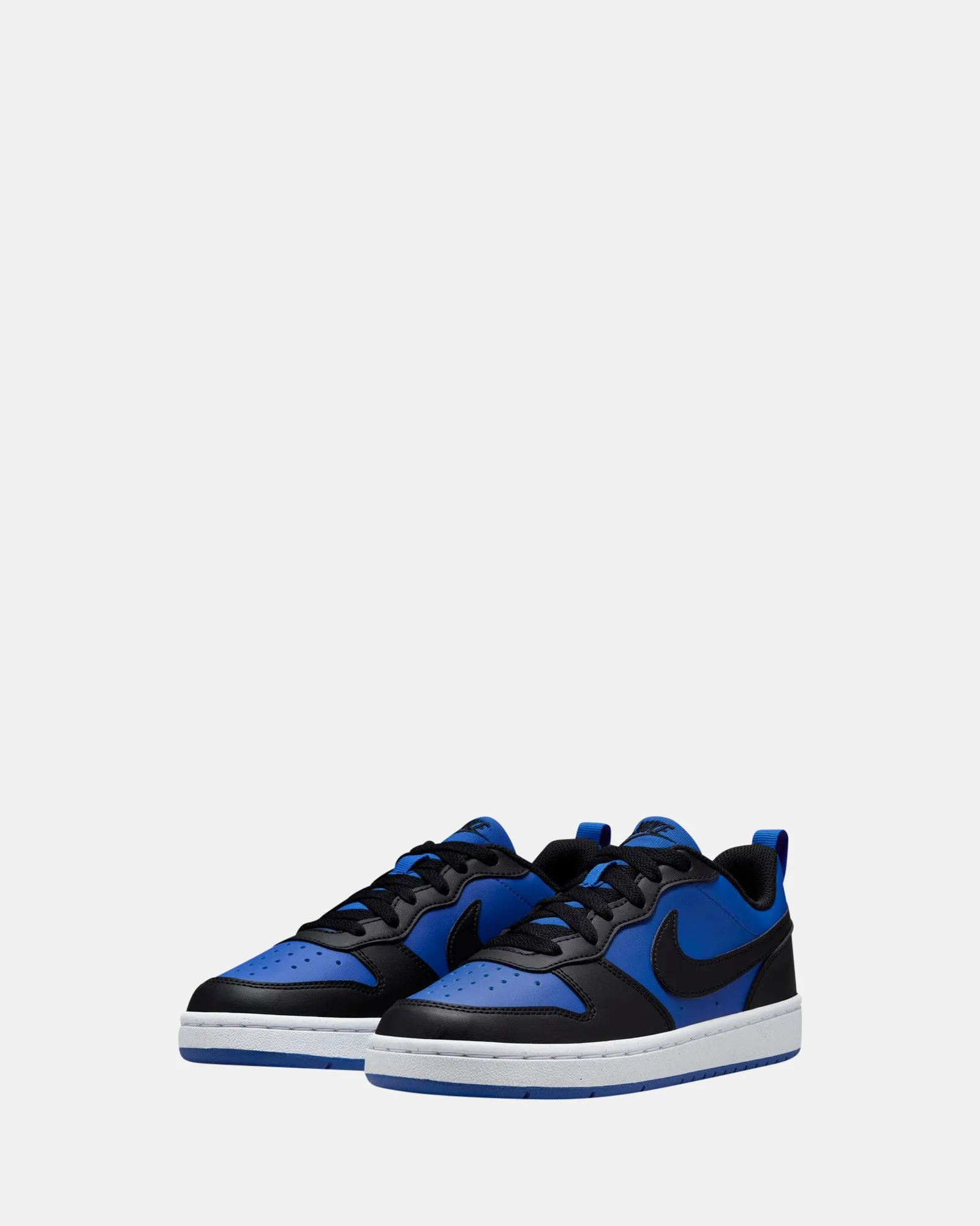 Nike Kids' Shoes Court Borough Low Recraft Grade School Game Royal/Black/White