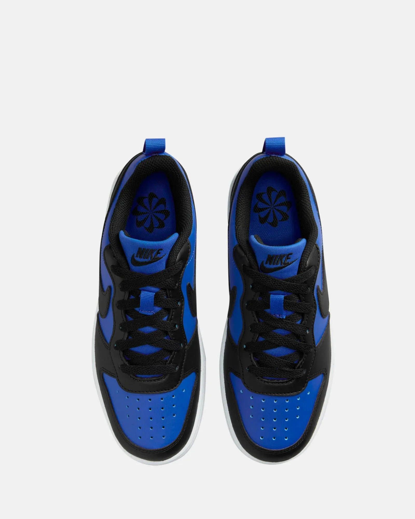 Nike Kids' Shoes Court Borough Low Recraft Grade School Game Royal/Black/White