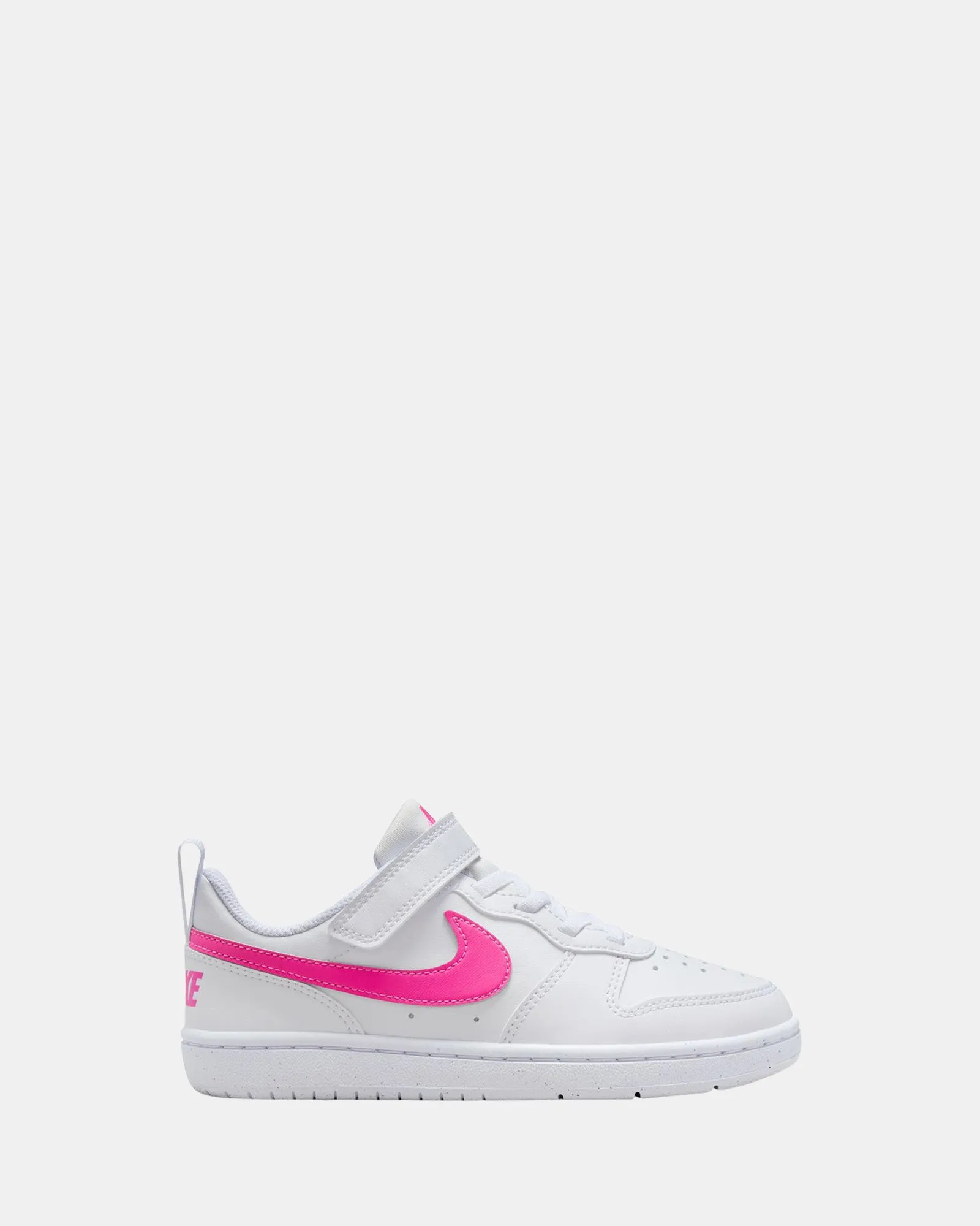 Nike Kids' Shoes Court Borough Low Recraft Pre-School White/Laser Fuchsia