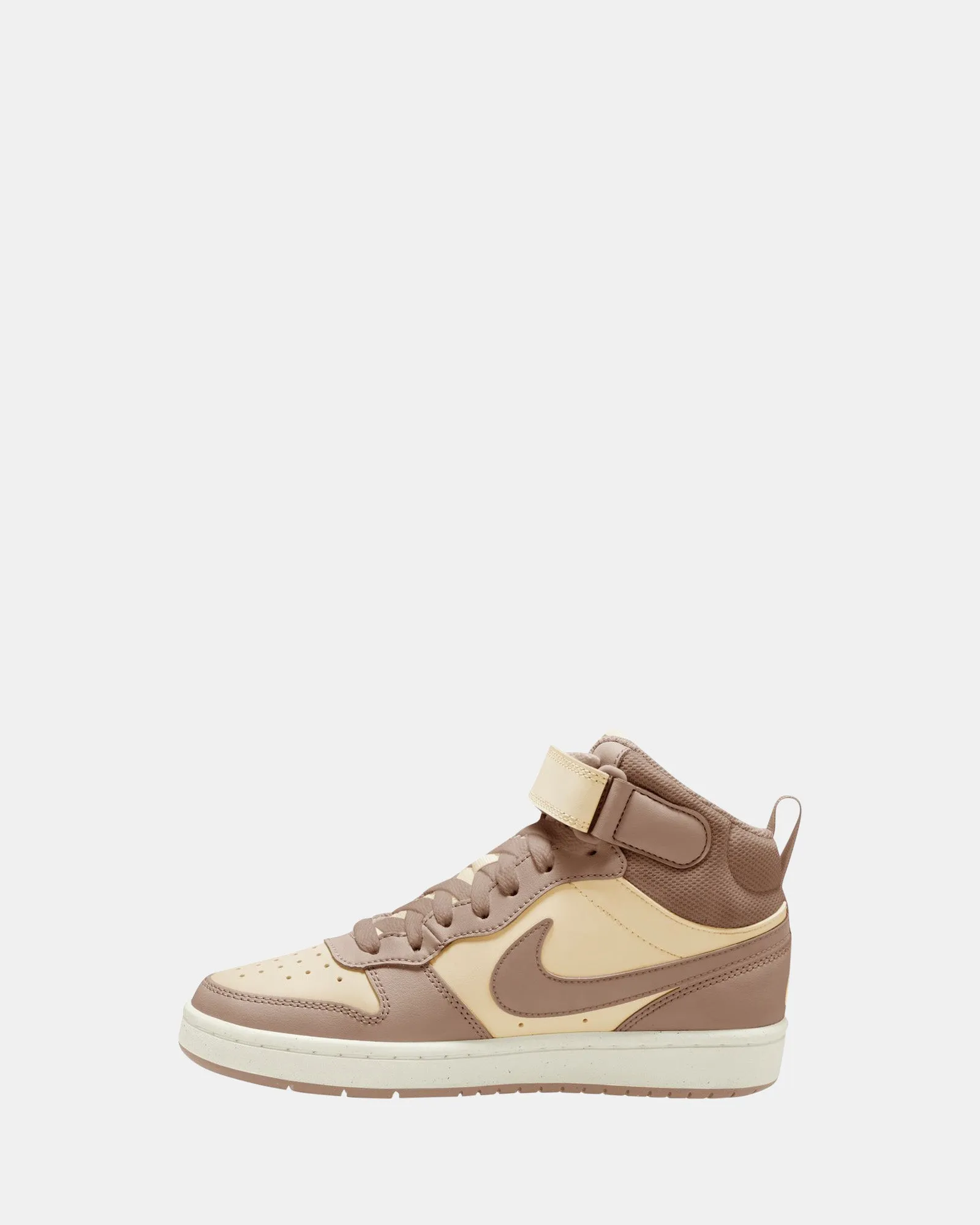 Nike Kids' Shoes Court Borough Mid 2 Grade School Pale Ivory/Hemp/Sail