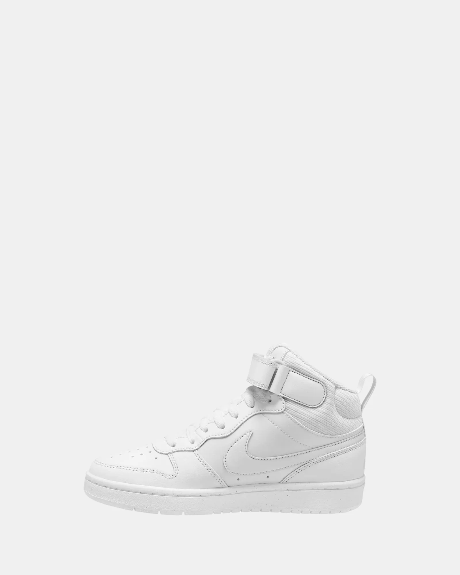 Nike Kids' Shoes Court Borough Mid 2 Grade School White/White