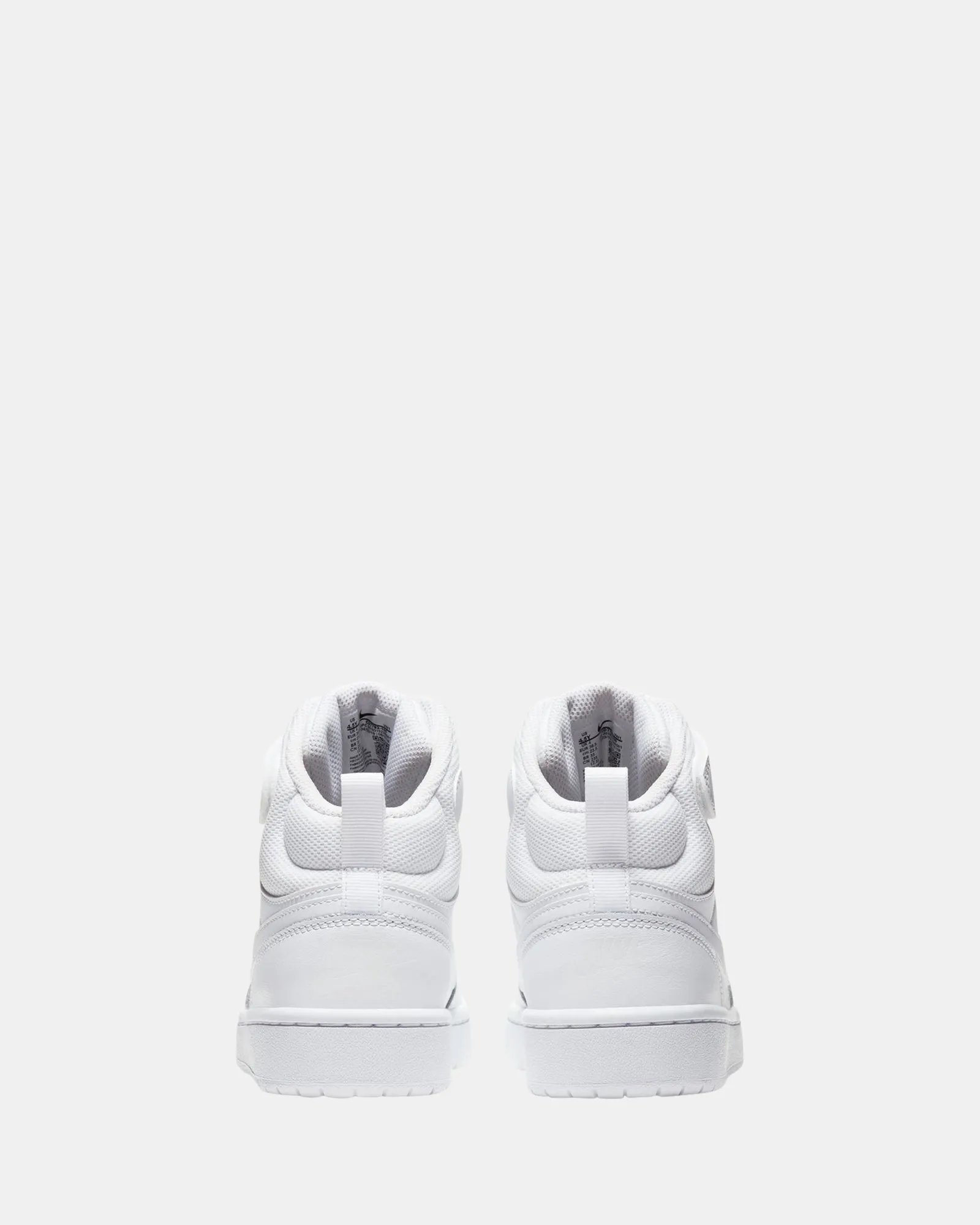 Nike Kids' Shoes Court Borough Mid 2 Grade School White/White