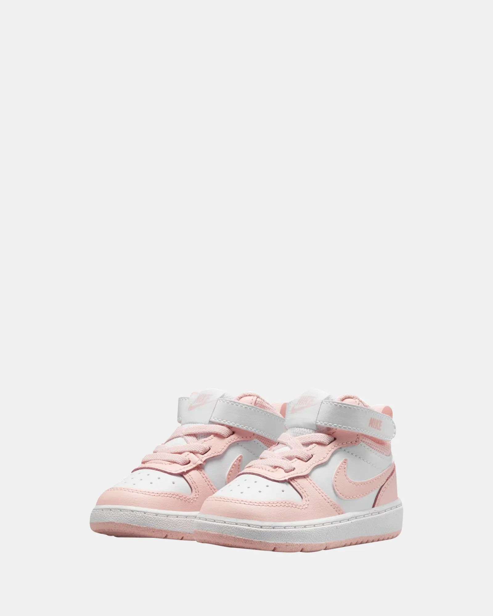 Nike Kids' Shoes Court Borough Mid 2 Inf G White/Echo Pink